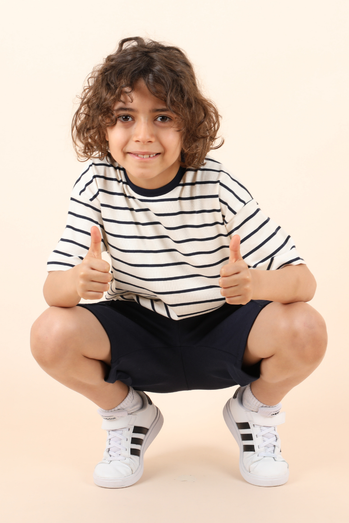 Ensemble garçon été – Marin Beige