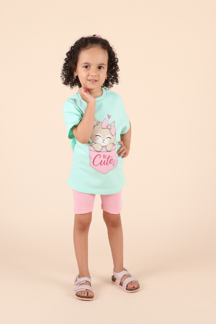 Set Chaton vert