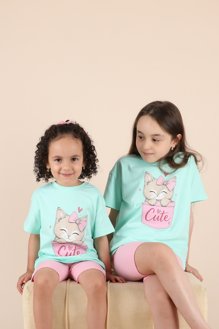 Set Chaton vert