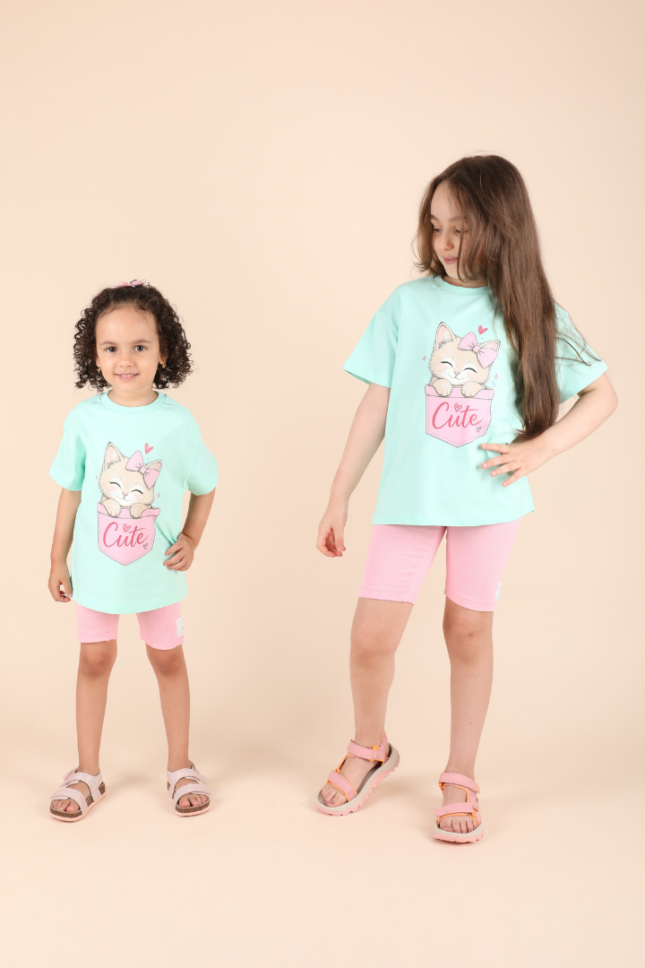Set Chaton vert