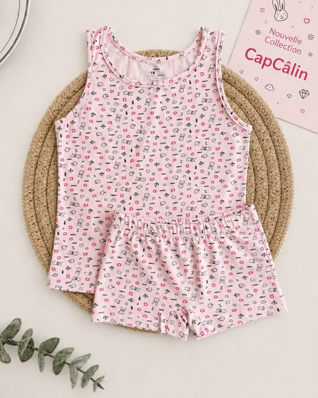 sous-vêtements fille lapin noir