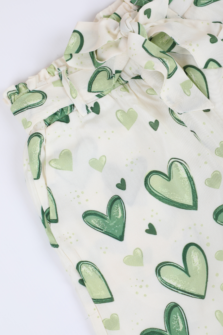 Set Coeur vert