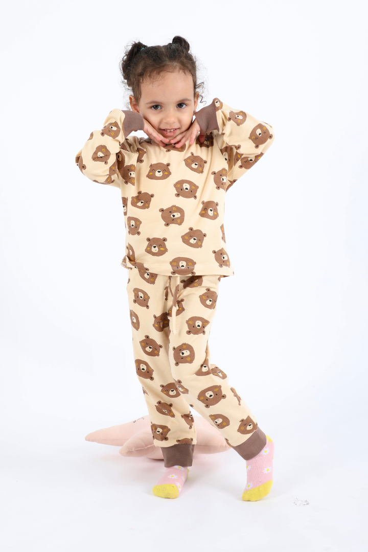 Pyjama Ours Beige