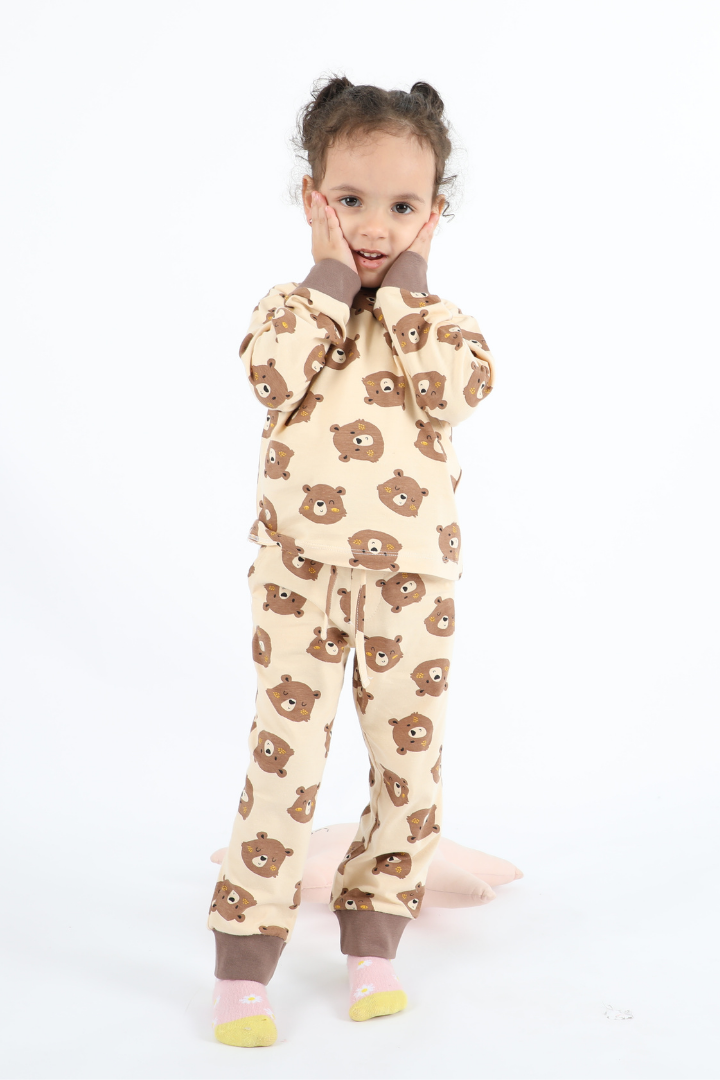 Pyjama Ours Beige