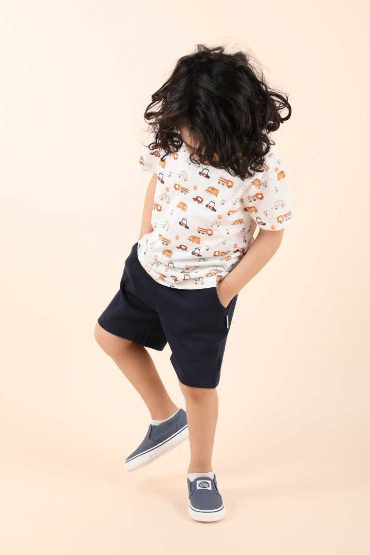 Ensemble garçon été – 100% coton 🚗