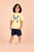 Ensemble Gamer – Jaune & bleu marine