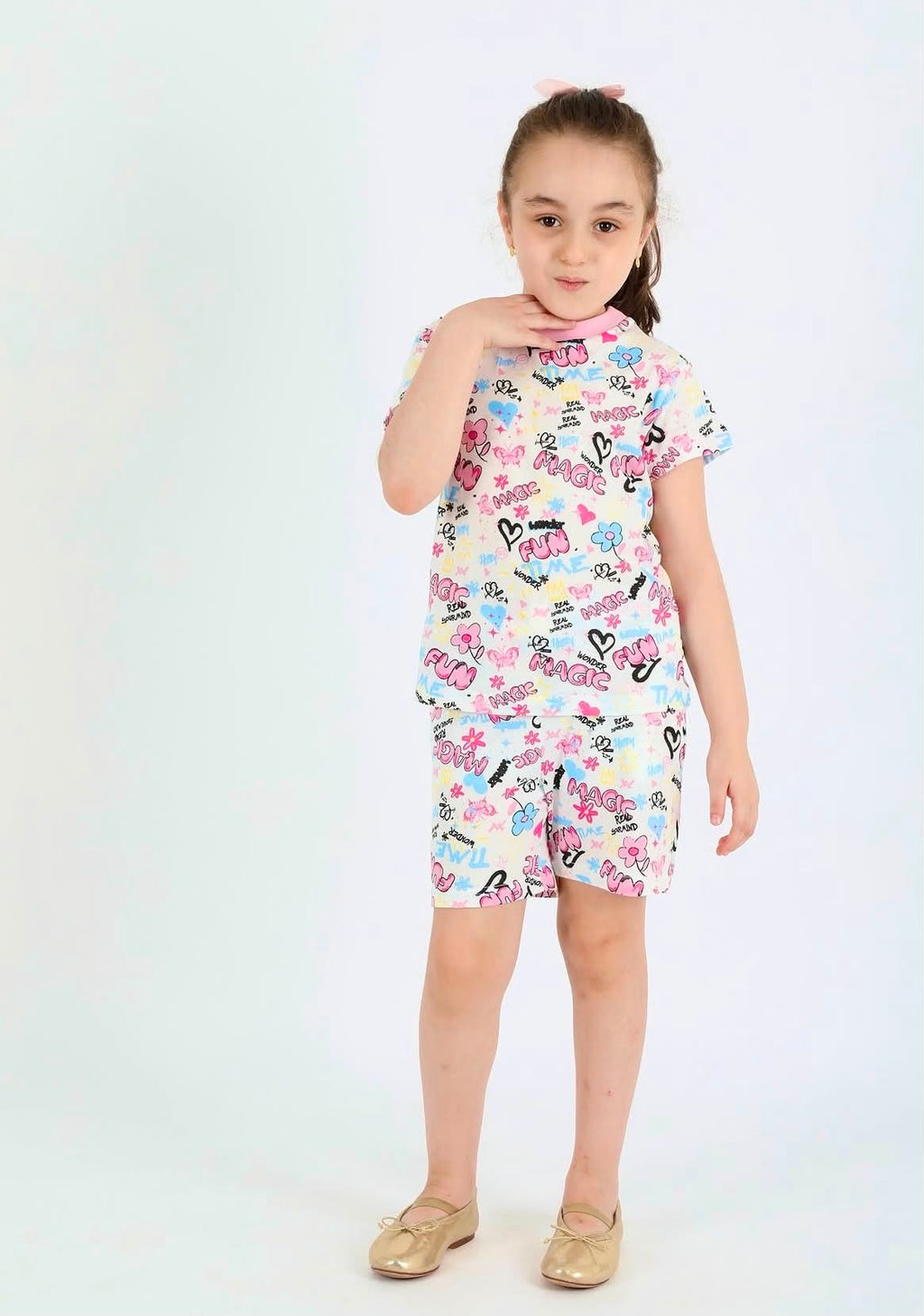 Ensemble Fille 100% Coton – Magic Fun